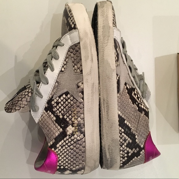Golden Goose Superstar Sneaker Snake sz 37 NIB - Picture 5 of 8